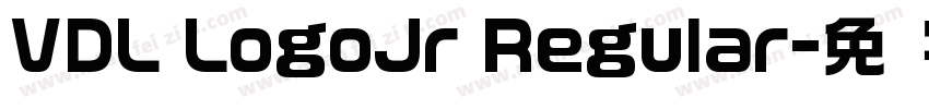 VDL LogoJr Regular字体转换